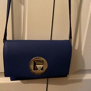 Kate Spade blue crossbody with wallet